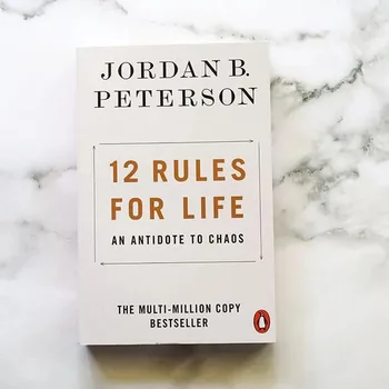 12 правила за живота: антидот на хаоса, автор Джордан Bi Питърсън, книга за четене на английски Livros