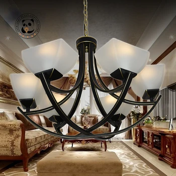 Полилей във формата на котва от скандинавските дизайнери, окачена лампа от ретро-желязо, креативен интериор за дома, висящи лампи, Кафе-бар, ресторант