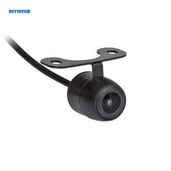 DIYSECUR Universal Mini 120-градусов широкоъгълен преглед за Обратно виждане HD Камера за обратно виждане, Комплект паркинг системи