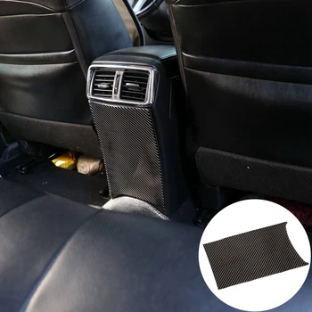 Рамката на задния климатик от въглеродни влакна, ABS, Противоударная тампон за Nissan X-Trail 2014-2018, Декоративни стикери