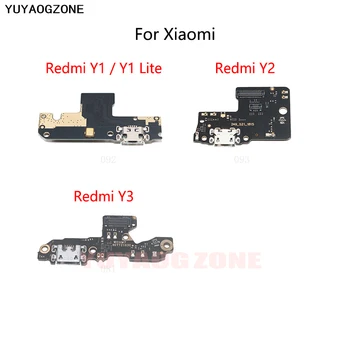 Порт USB докинг станция за зареждане, жак за контакти, гъвкав кабел за модул зарядно устройство заплата Xiaomi Redmi Y1 Lite Y2 Година 3
