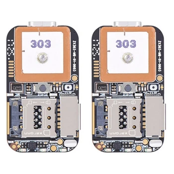2X Супер Мини Размер GPS Тракер GSM AGPS, Wifi СРЕЩА Локатор Безплатно Уеб приложение За Проследяване на Диктофон ZX303 PCBA Вътре 87HE
