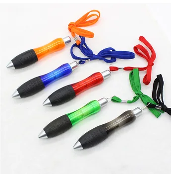 Химикалка писалка 15шт с каишка, маркови химикалки с черно мастило, Офис-канцеларски материали, ученически пособия за писане
