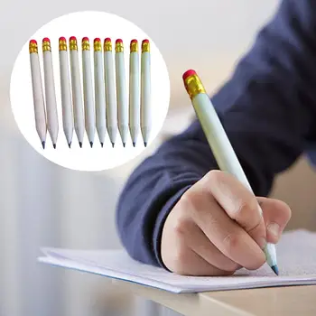 10шт Моливи за рисуване Дървен молив с гумичка Детски молив за рисуване Ученически канцеларски материали за офиса и училище