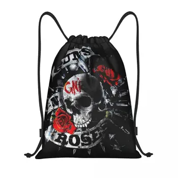 Раница на съвсем малък от тежки метали Guns N Roses, спортна чанта за мъже и жени, чанта за пазаруване с логото на Bullet