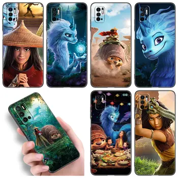 Калъф за телефон Raya And The Last Dragon За Xiaomi Redmi Note 10 11 11S 12 4G 8 9 11E 11T Pro Plus 10T 5G 8T 9S 10S 12S Черен Калъф
