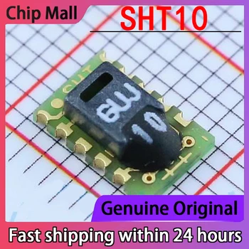 1БР Оригинален Дигитален сензор за температура и влажност с интерфейс SMD8 I2C в корпуса SHT10 Напълно нов и не е в наличност