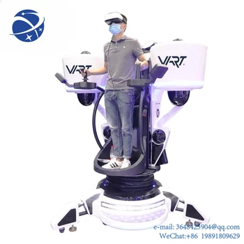 YYHC 10Г Xd 12Г голям симулатор на 360 градуса шлем за виртуална реалност VR Джойстик 9D голям симулатор