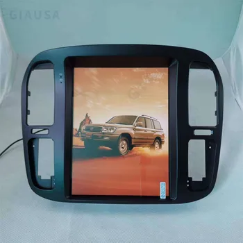 Carplay Android 12 Tesla Style за Lexus LX470 2002-2007 стерео радио Авто Мултимедиен плейър GPS Навигация автомагнитола