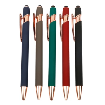 Прибиращ химикалка химикалка Метална писалка за влизане на гостите Нескользящая дръжка 0,7 мм за еднократна употреба