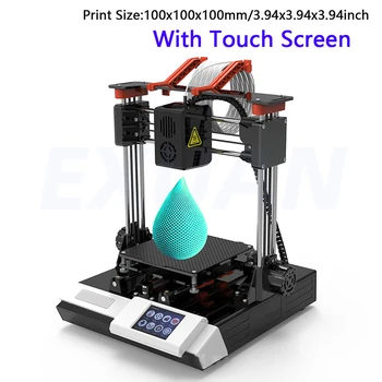 Настолен 3D принтер EasyThreed K6 FDM размера за печат 100x100x100 мм сензорен екран от 2,4 инча и USB-управление