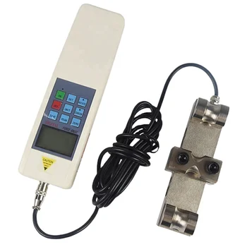 Максимално усилие на 10 KN Цифров ръчно измерване на налягане измерване на напрежение кабел предпазен колан тестер сензор опъна на затягане
