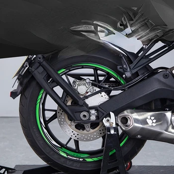 Нова висококачествена стикер на колело на мотоциклета в ивица с светлоотразителен джанта за QJMOTOR Race 600 Race 600 RR