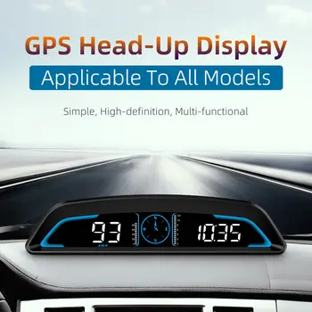 G3 GPS HUD Heads Up Display Универсален интелигентен цифров измерител на напомняния за тревожност HD Аксесоари за автомобилна електроника Скоростомера на автомобила