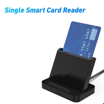 Четец за Смарт Карти в USB CAC IC ATM Четец за Смарт Карти Универсален Четец за SIM-Карти USB CCID ISO Конектор За Windows на Linux Здрав