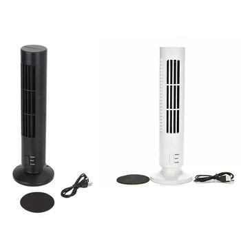 USB Акумулаторна кула вентилатор, охлаждащ преносим вентилатор, вентилатор стоящ без корема, климатик, спалня, Кухня, офис