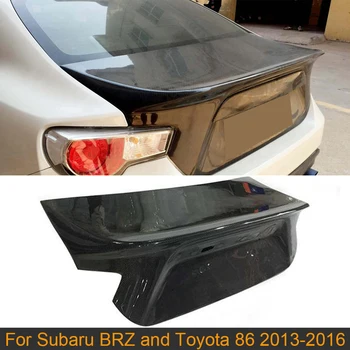 Отрежете Задния Капак на Багажника на Автомобил Toyota 86, Subaru BRZ 2013-2020 Покритие на Задния Капак на Багажника на Колата е От Въглеродни Влакна