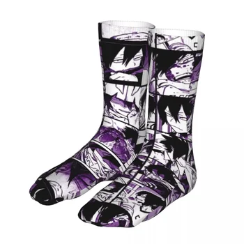 Забавен колаж Tamaki Amajiki, Дамски чорапи My Hero Academia, 2023, мъжки чорапи за колоездене