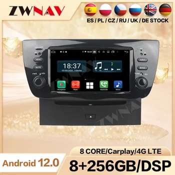 2 din PX6 Android 10,0 екран Автомобилен Мултимедиен плеър за Fiat DOBLO 2010-2014 аудио стерео радио GPS navi главното устройство авто стерео