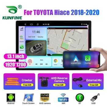 13,1-инчов Автомобилен Радиоприемник За TOYOTA Hiace 2018 2019 2020 Кола DVD GPS Навигация Стерео Carplay 2 Din Централна Мултимедиен Android Auto