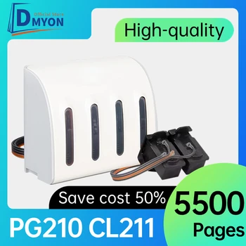 DMYON PG210 CL211 Съвместима за Canon MX320 MX330 Система за Непрекъснато Подаване на Мастило MP280 MP480 MP490 MP495 Касета CISS IP2880