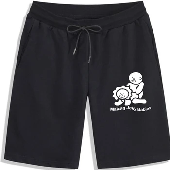 Производство на мъжки къси панталони с логото на Желе Бебета S - 5XL Цветни шорти man
