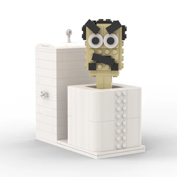 Skibidi Тоалетна G-Man Тоалетни Чудовища Строителни Блокове 196 Броя DIY Филм Модел за Подражание гама от Играчки за Деца, Подарък за Рожден Ден