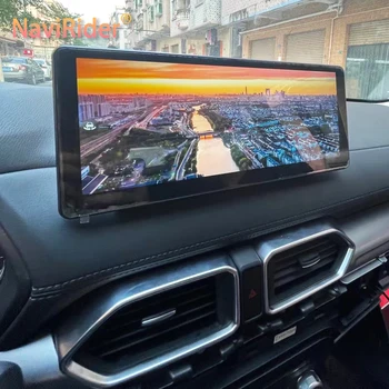 За Mazda CX5 CX-5 CX8 2017 2018 2019 1920*720 QLED Android 13 Екран Мултимедиен плейър CarPlay автомагнитола Авторадио 128 GB
