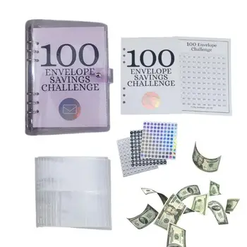 100 пликове, экономящих пари, Икономичен подвързия с парични конвертами за планиране на бюджета
