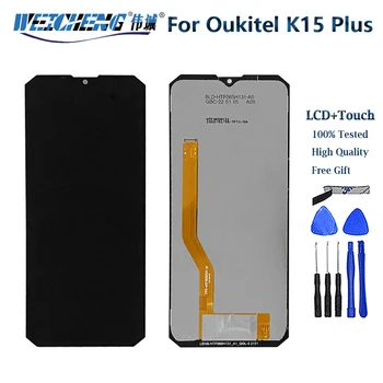 Оригинален 6,52-инчов OUKITEL K15 Plus LCD дисплей Със Сензорен екран в събирането на 100% Оригинален Oukitel K15Pro LCD Touch Digitizer