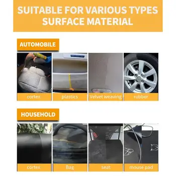 Средство за Почистване на Кожата на Кола Auto UV Protection Foam Почистване Спрей За Ремонт на интериора на Колата Leather Renovator Климатик Със защита от ултравиолетови лъчи