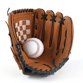 Спорт на открито Бейзболна ръкавица Размер на тренировъчно оборудване за софтбол 9.5/10.5/11.5/12.5 Лявата ръка за обучение на възрастни мъже и жени