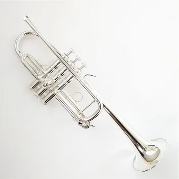 Професионална тръба C тон Trompeta със сребърно покритие