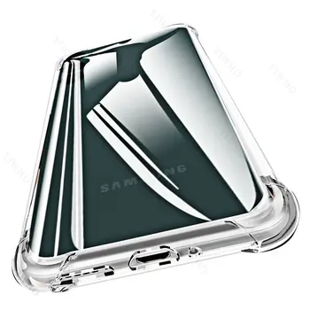 Калъф за Samsung Galaxy A04s Crystal Soft TPU Прозрачен устойчив на удари Калъф за мобилен телефон Samsung A34 A54 A52s A04E A03s A04 A02S 21s