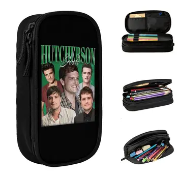 Нови пеналы Josh Hutcherson, пеналы за моливи, държач за писалка, както за студенти, чанти голям капацитет, училищни козметика, канцеларски материали