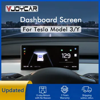 2023 3-то поколение за Tesla Model 3 Y Аксесоари Цифрови таблото HUD Комбинация от уреди, 9-инчов HD-метър Carplay Android Auto