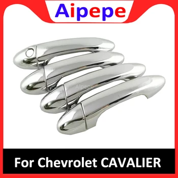 За Chevrolet Cavalier 2018 ABS Хромирана Капачка на Дръжката на Вратата на Колата Страничната Врата копчето Защитен Стикер Външни Аксесоари За Полагане на Автомобили