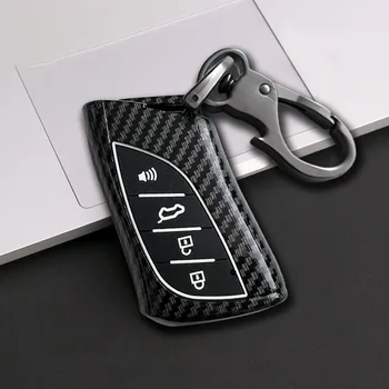 Въглероден ABS Калъф за Дистанционно на Ключа на Автомобила Lexus NX ES UX US RC LX GX IS RX 200 250h 350h LS 450h 260h 300h UX200 Аксесоари