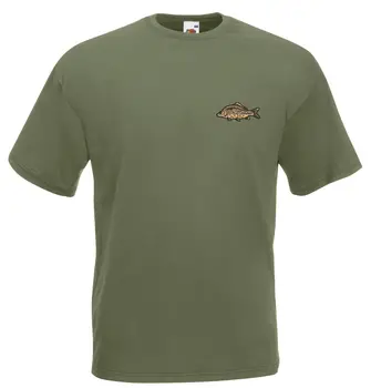 Риза с бродерия CARP Fishing Common/Огледало/Проба Лого