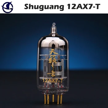 Актуализация на Вакуумна тръба Shuguang 12AX7-T 12AX7B 12AX7 ECC83 Комплект Електронни Лампового Усилвател САМ HIFI Аудио клапан Точно се Качват Истински