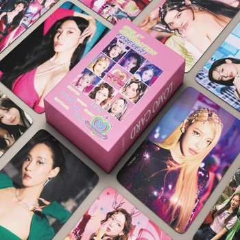 55 бр. /компл. Kpop Forever1 Girls' Generation Lomo Card Нов албум-Снимки, картички, колекция от плакати, подаръци за феновете