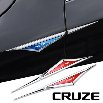 автомобилни стикери от сплав 2 елемента, автомобилни аксесоари за Chevrolet cruze, cruzet tahoe z71, автомобилни аксесоари