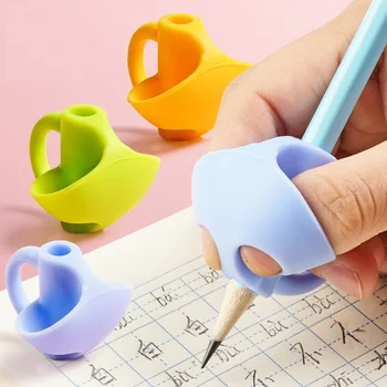 Устройство за задържане на химикалки с три пръста, устройство за задържане на дръжки в детската градина, Правилна поза при писане, пособия за писане