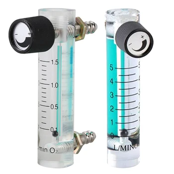 Нов разходомер на кислород от 2 теми, Разходомер с регулаторния клапа за кислород, въздух, газ, 0,1-1,5 л/мин, 1,5 л и 0,1-5 л/мин., 1 л