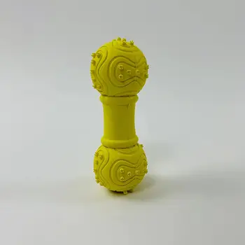 RSTWZ домашни Любимци от естествен каучук за играчки, които правят тревогата куче, 4,5 инча