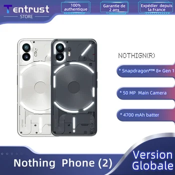 Глобалната версия Nothing Phone 2 Snapdragon 8 + Gen 1 6,7 на 