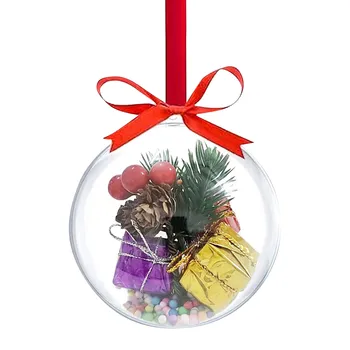 Забавен коледен орнамент, малки опаковки, Украса, Коледни Акрилни Украшение, украшения за елхи, Коледни топки 2023