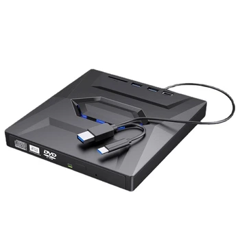 USB3.0 Type-C Външен DVD плейър за четене DVD-та и оптични