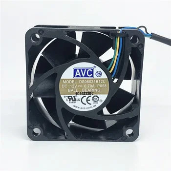 5ШТ AVC DS06025B12U 12V 0.7 A 6025 60 мм 60x60x25 мм вентилатор на cpu вентилатора за охлаждане на кутията на компютъра с 4pin PWM