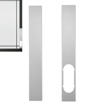 1 бр. Прозорец Адаптер За Преносим Климатик Или 2 бр. Регулируеми Прозорец оборудване запечатване Плоча Slide Window Kit Plate 4O